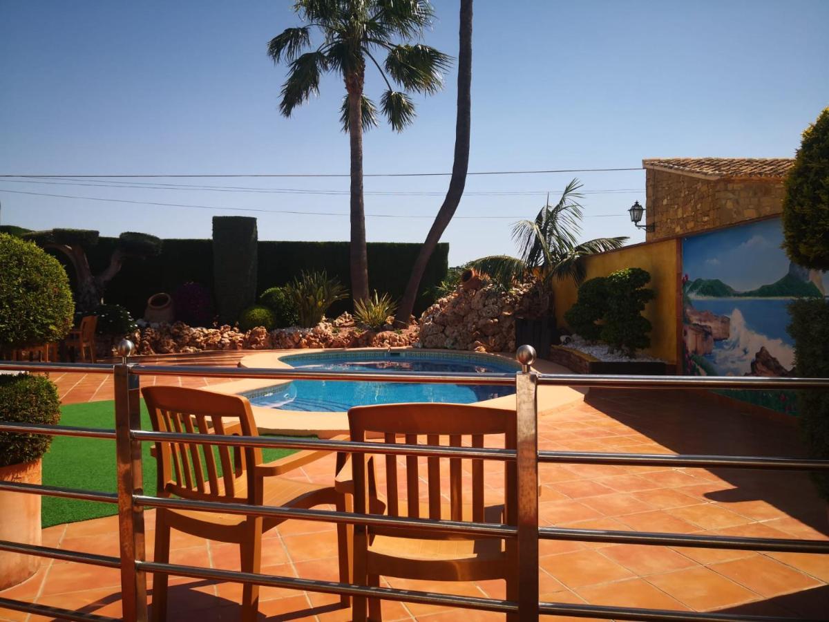 A015 - Finca Rústica con piscina en la Costa Blanca Villa Benissa Exterior foto